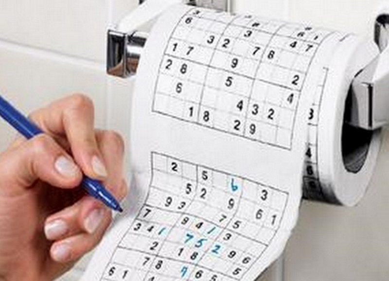 sudoku toilet paper on amazon