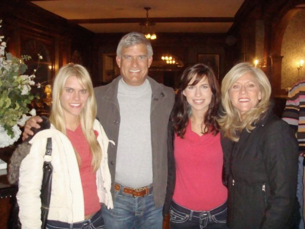 The Scruggs family from Facebook photo album (L-R, Lauren, Jeff, Brittany, Cheryl)