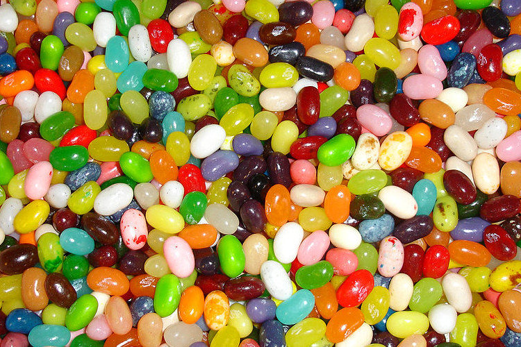 Jelly Belly jelly beans (Credit: Brandon Dilbeck via en.wikipedia.org)