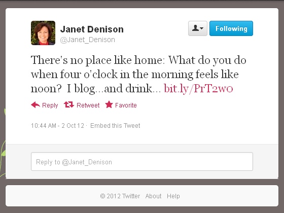 automatic tweet of Janet Denison blog post from Oct 02 (Credit: Janet Denison)