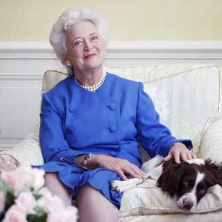 Barbara Bush’s Genuine Pearls