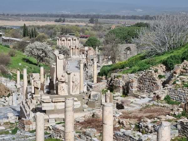 Ancient ruins in Ephesus