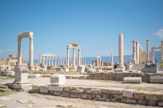 Ancient ruins of a home that could have been a house church in Laodicea